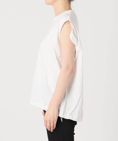 tシャツ 「追加」シャーリングノースリーブＴシャツ レディース JOURNAL STANDARD tシャツ 「追加」シャーリングノースリーブT