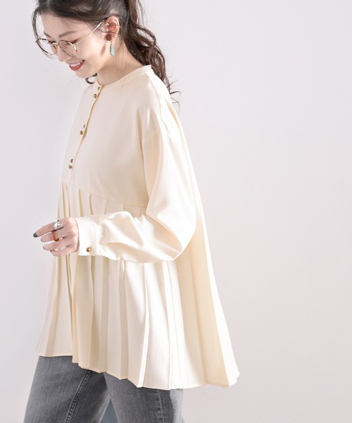 「classicalelf」 長袖ブラウス MEDIUM ホワイト レディース