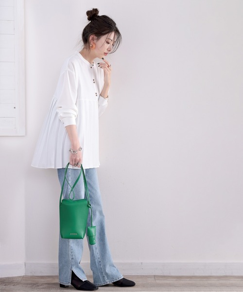 「classicalelf」 長袖ブラウス MEDIUM ホワイト レディース