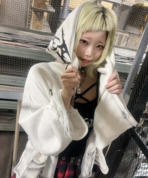 REFLEM（レフレム） パーカー 「REFLEM/レフレム」2WAYクロップドZIP