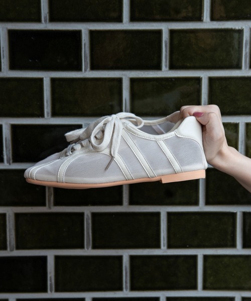 lawgy スニーカー mesh line accent sneaker / メッシュライン lawgy スニーカー mesh line accent sneaker / メッシュライン