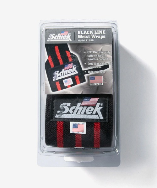 Schiek（シーク） Schiek Black Line Wrist Wraps ブラックライン
