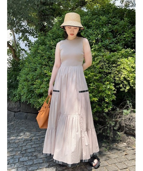 FRAY I.D フレイアイディー ワンピース FRAY I.D（フレイ・アイディー） ワンピース ニットドッキング