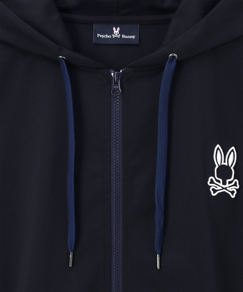 Psycho Bunny（サイコバニー） パーカー エフェクトロゴ ジップパーカ