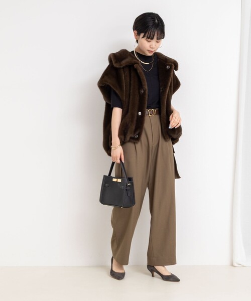 Rie Miller（リエミラー） パンツ 「セットアップ対応」ウォッシャブル