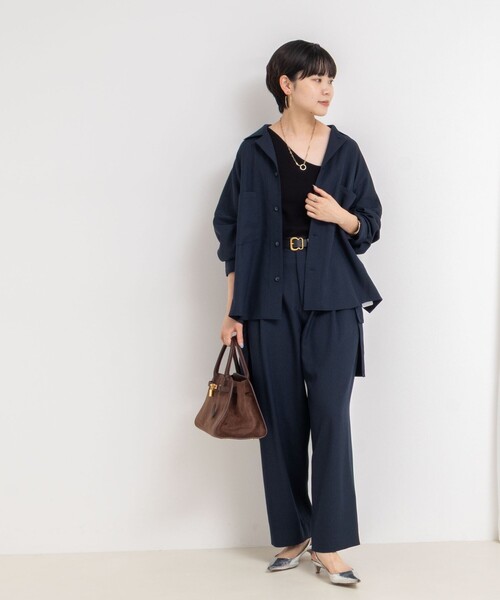 Rie Miller（リエミラー） パンツ 「セットアップ対応」ウォッシャブル