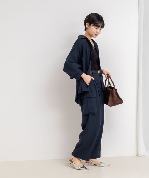 Rie Miller（リエミラー） パンツ 「セットアップ対応」ウォッシャブル