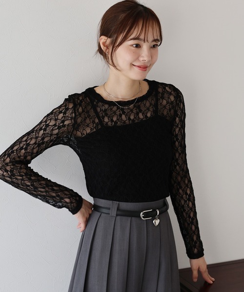 BLUEEAST（ブルーイースト） tシャツ ストレッチレーストップス
