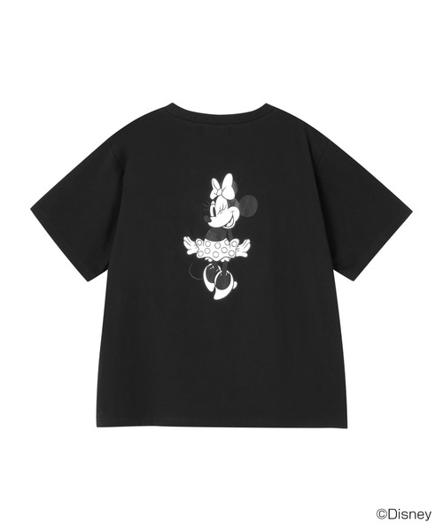 MARYQUANTマリークワントディズニーディズニーミニーTシャツブラック MARYQUANT マリークワント ディズニー ミニーマウス Tシャツ