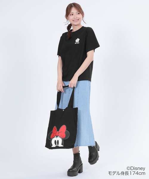 MARYQUANTマリークワントディズニーディズニーミニーTシャツブラック MARYQUANTマリークワントディズニーディズニーミニーTシャツブラック