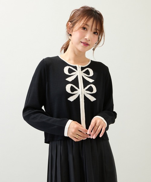 Rose Tiara（ローズティアラ） カーディガン 「人気再登場」リボン