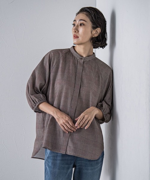 la.f（ラ・エフ） ブラウス シャツ ジョーゼットブラウス「洗濯機で