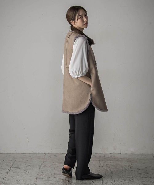 la.f（ラ・エフ） ブラウス シャツ ジョーゼットブラウス「洗濯機で