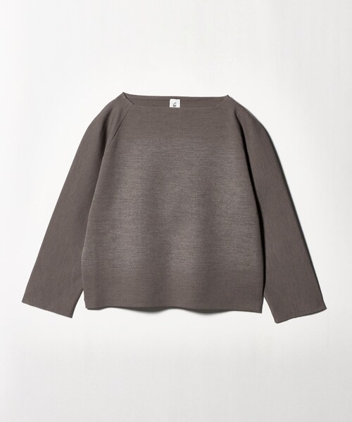 6 ニット セーター 「6(ROKU)」ポリエステルウール スムース