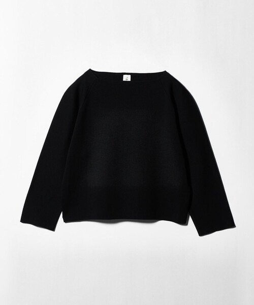 6 ニット セーター 「6(ROKU)」ポリエステルウール スムース