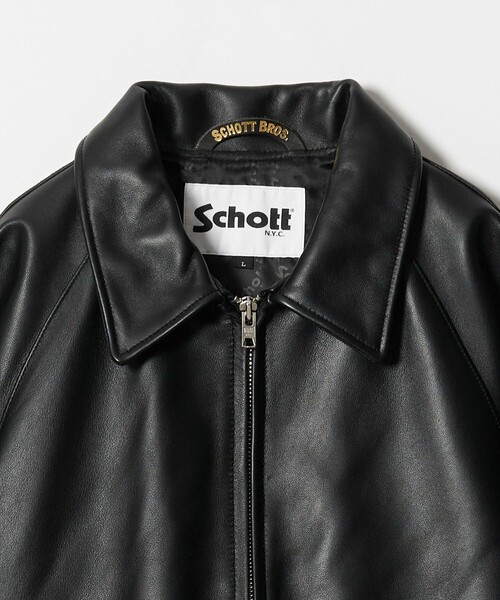 schott レザーコート ジャケット サイズM Schott N.Y.C 革ジャン ライダース Schott/ショット/WESTERN