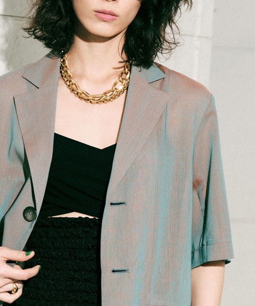 「MAISON SPECIAL」 ジャケット FREE ブラック レディースの画像