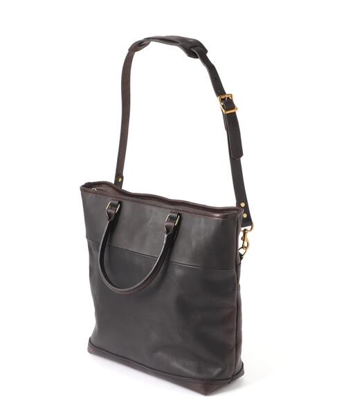 トートバッグ VASCO/ヴァスコ/LEATHER NELSON 2WAY BAG/レザー ネルソン 2ウェイ バッグ メンズ レディース_2