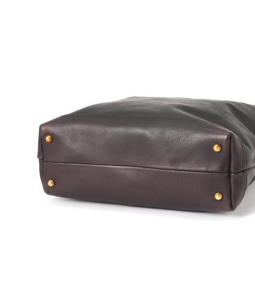 トートバッグ VASCO/ヴァスコ/LEATHER NELSON 2WAY BAG/レザー ネルソン 2ウェイ バッグ メンズ レディース_12