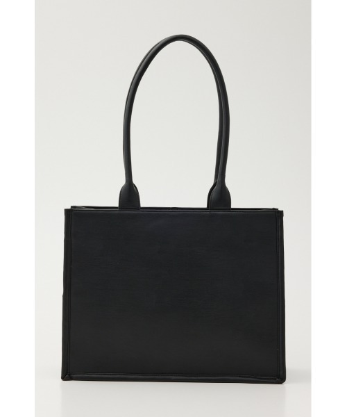 rienda（リエンダ） トートバッグ 「WEB限定」WRRロゴフェイクレザー