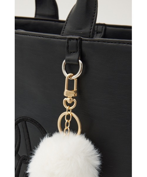 rienda（リエンダ） トートバッグ 「WEB限定」WRRロゴフェイクレザー