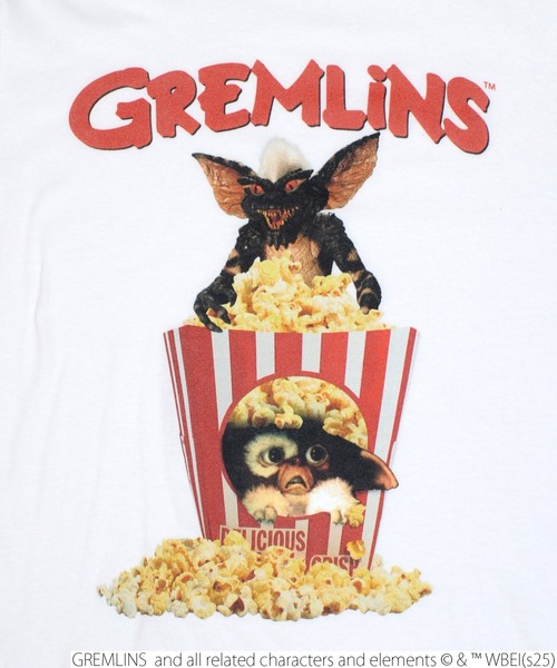 MILKBOY（ミルクボーイ） tシャツ GREMLINS POPCORN L.S. Tシャツ 