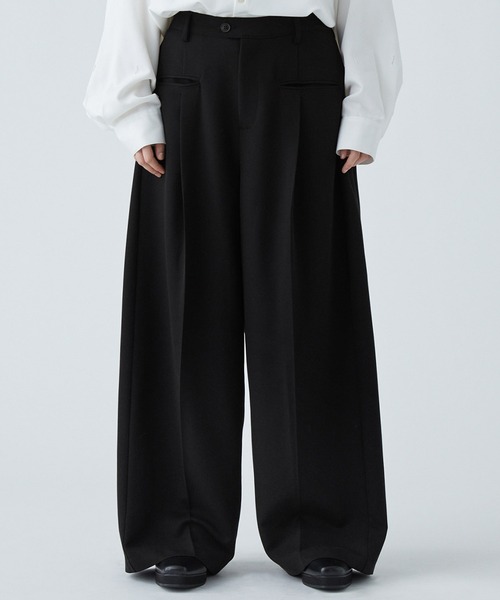 CLOSET スラックス イージータックパンツ メンズ : ZOZOTOWN Yahoo!店
