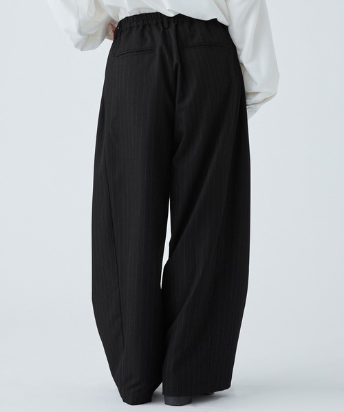 VELNUS スラックス 「VELNUS」Side tuck design front pocket wide