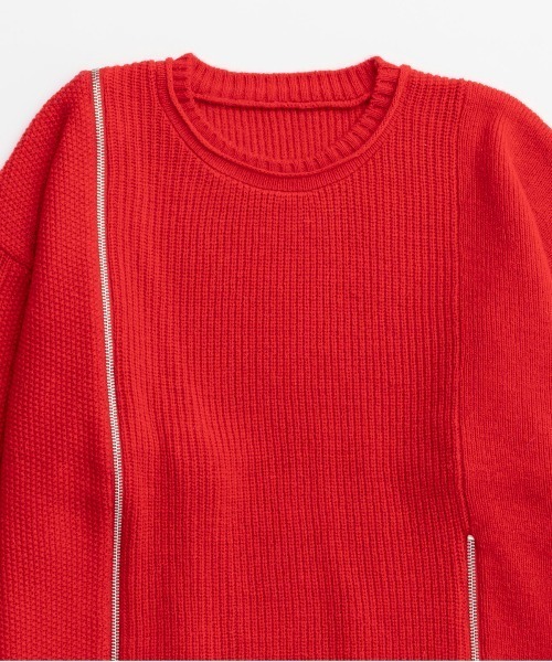 MAISON SPECIAL（メゾンスペシャル） ニット セーター Long Zipper