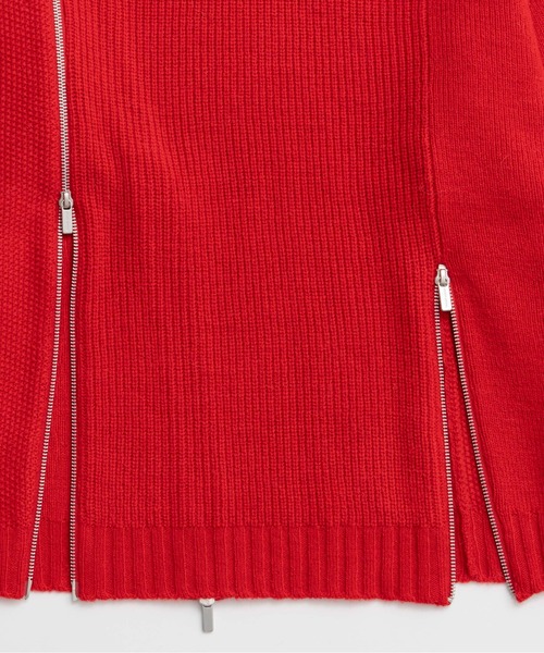 MAISON SPECIAL（メゾンスペシャル） ニット セーター Long Zipper