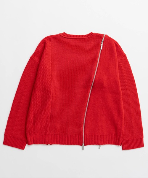MAISON SPECIAL（メゾンスペシャル） ニット セーター Long Zipper