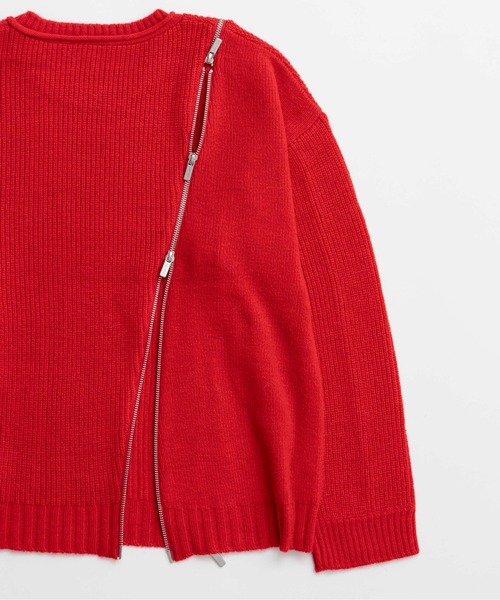 MAISON SPECIAL（メゾンスペシャル） ニット セーター Long Zipper