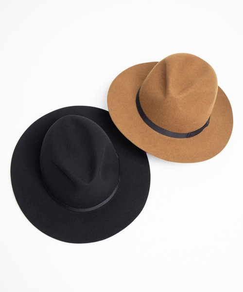 RACAL（ラカル） 帽子 ハット メンズ Pocketable Fur Wool Fedra Hat