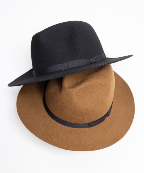 RACAL（ラカル） 帽子 ハット Pocketable Fur Wool Fedra Hat