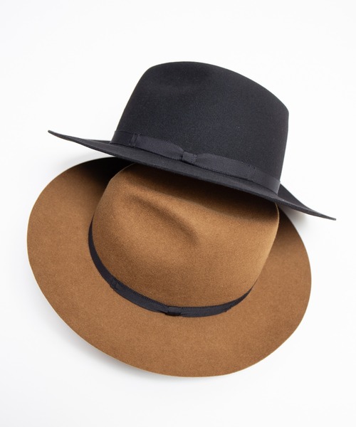 RACAL（ラカル） 帽子 ハット Pocketable Fur Wool Fedra Hat