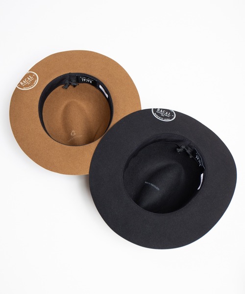 RACAL（ラカル） 帽子 ハット Pocketable Fur Wool Fedra Hat