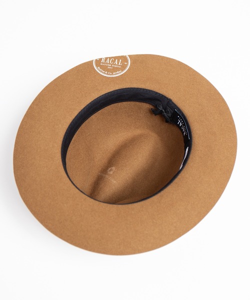 RACAL（ラカル） 帽子 ハット Pocketable Fur Wool Fedra Hat