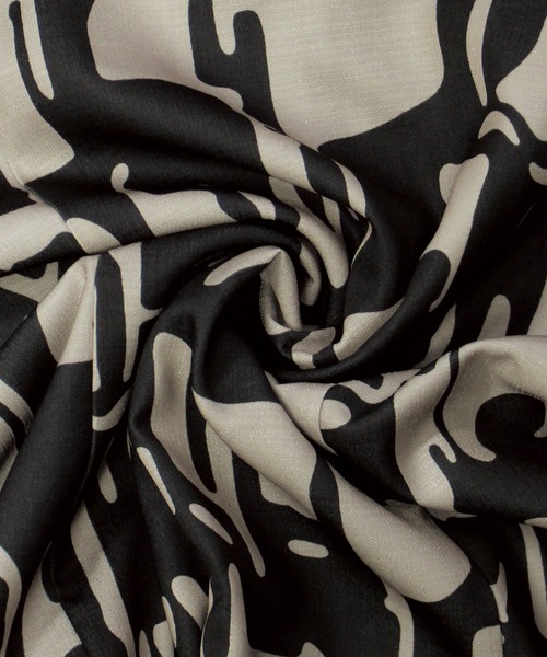 「LAVEANGE」 半袖ワンピース 5L チャコールグレー レディース_画像8