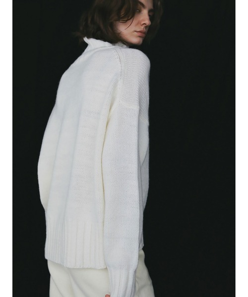 HER. ニット セーター ハイネックニットプルオーバー レディース