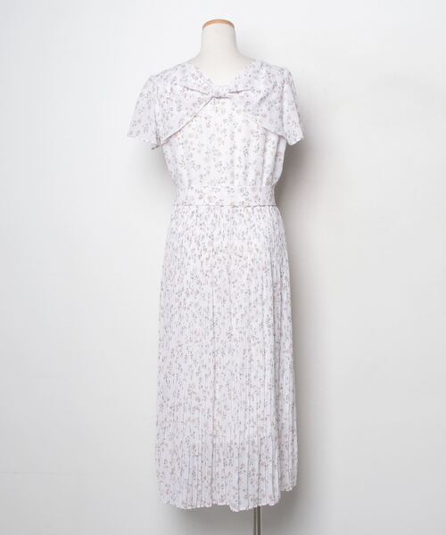 「Rose Tiara」 半袖ワンピース 40 ピンク レディース_画像2