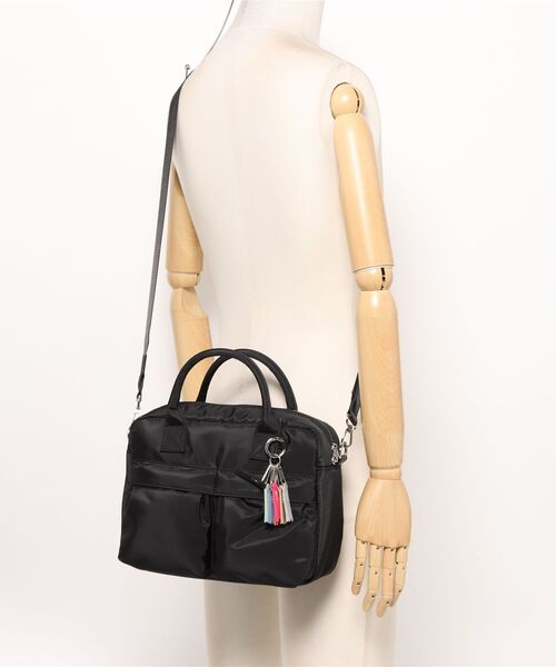 cheek チーク Wpocket 3way boston Cheek（チーク） ショルダーバッグ 「cheek / チーク」W pocket 3way