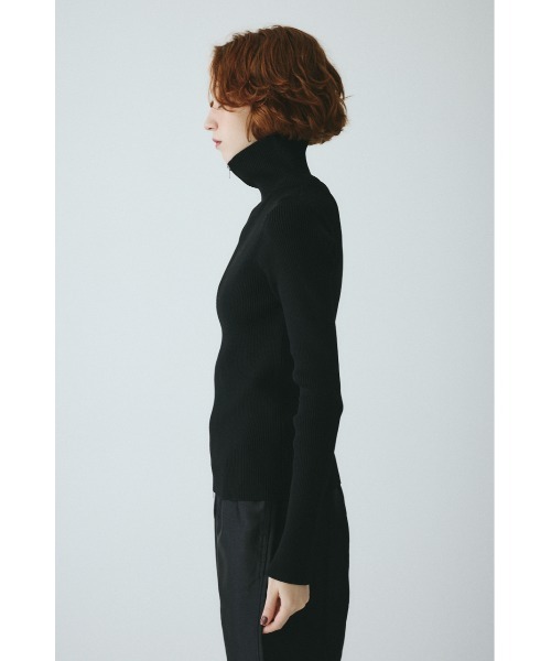 HeRIN.CYE ニット セーター Zip up knit tops ジップアップニット