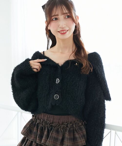 MAJESTIC LEGON（マジェスティックレゴン） カーディガン キラフワ