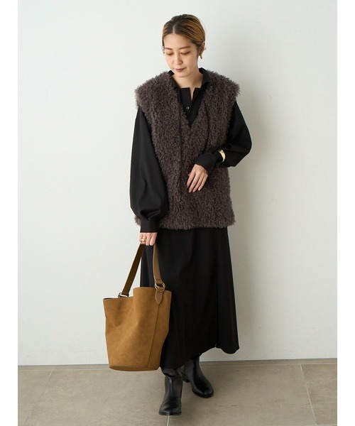 「MIESROHE」 ノースリーブブラウス ONE SIZE ホワイト レディース_画像8