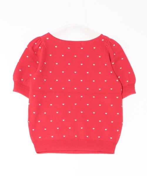 「CALNAMUR」 半袖ニット FREE ブラウン レディース_画像2