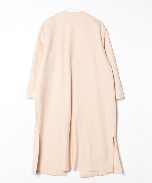 UNITED ARROWS（ユナイテッドアローズ） ノーカラーコート - ベージュ