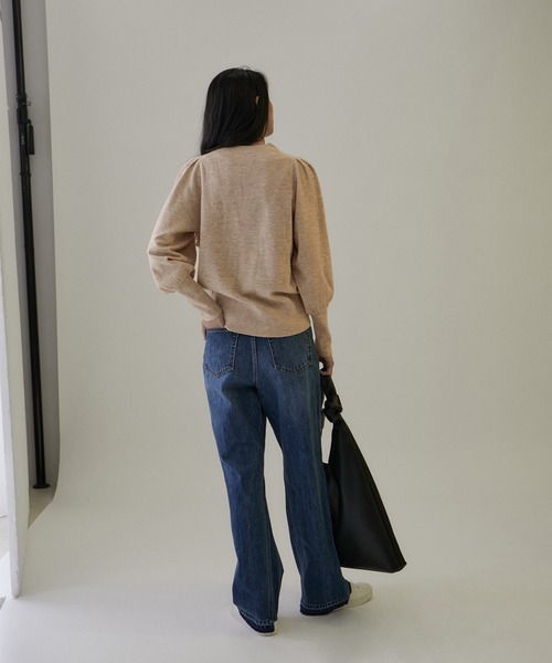 「SALON adam et rope'」 長袖ニット FREE ブルー系その他4 レディース_画像3