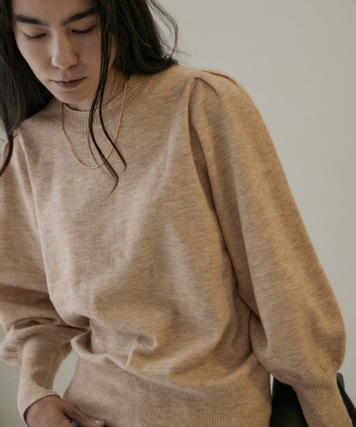 「SALON adam et rope'」 長袖ニット FREE ブルー系その他4 レディース_画像9