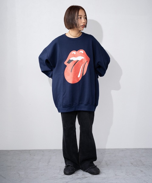 JUGLANS（ユグランス） トレーナー スウェット The Rolling Stones