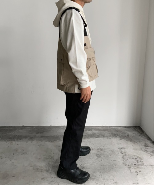 「MOUNTAIN SMITH」 ベスト S ベージュ メンズ_画像2